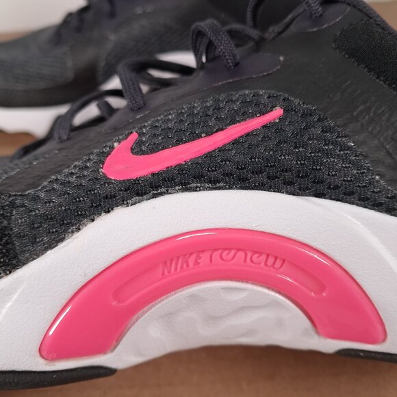 Nike Athletic Shoes Women Size 9 Renew In-Season TR 11 Black Hyper Pink - Picture 5 of 15